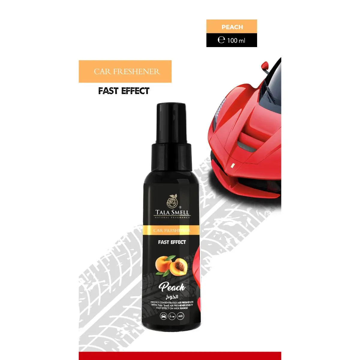 Tala Smell Car Air Freshener Peach 100 ml - view 2